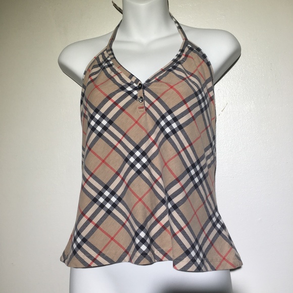 burberry halter top